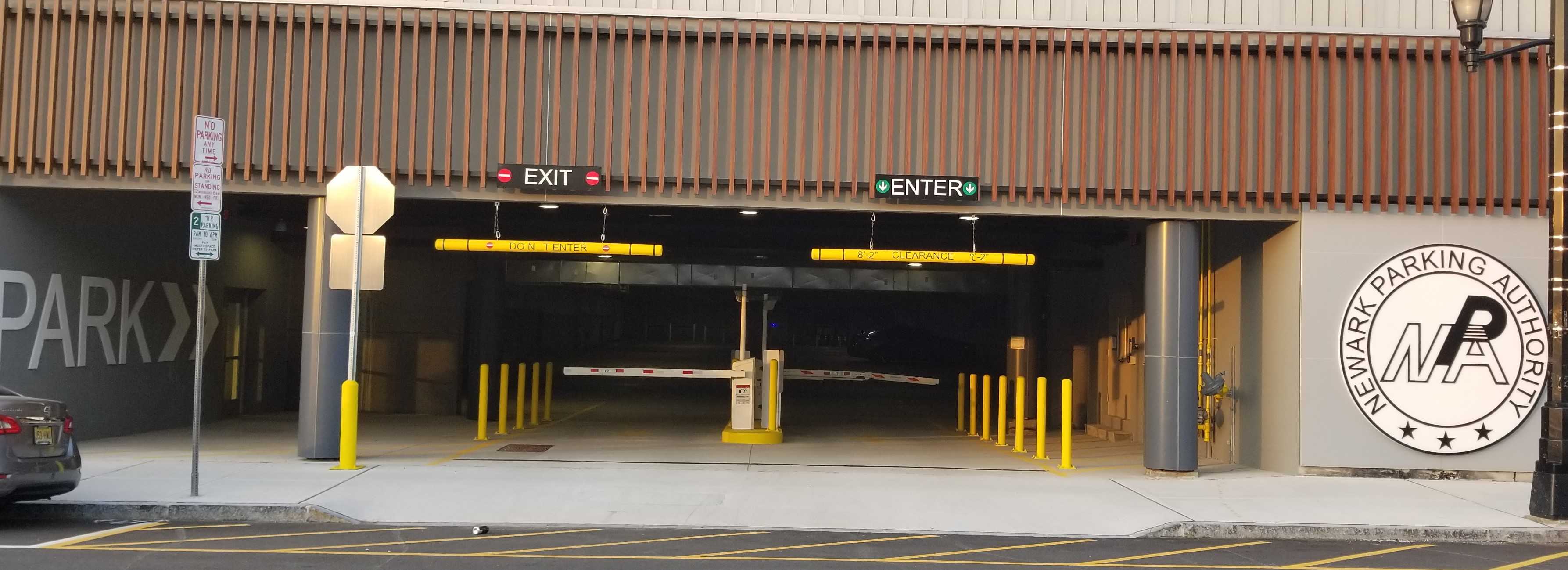 Green street Entrance and Exit 